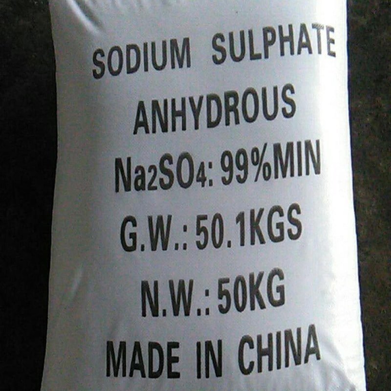 Sodium Sulphate Anhydrous 99%, 50kg