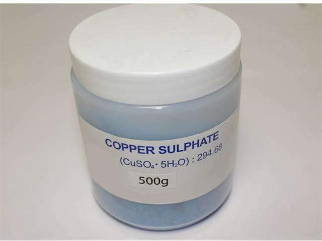 Copper ll sulphate (penta hydrate) Cu.SO4.5H2O view 2