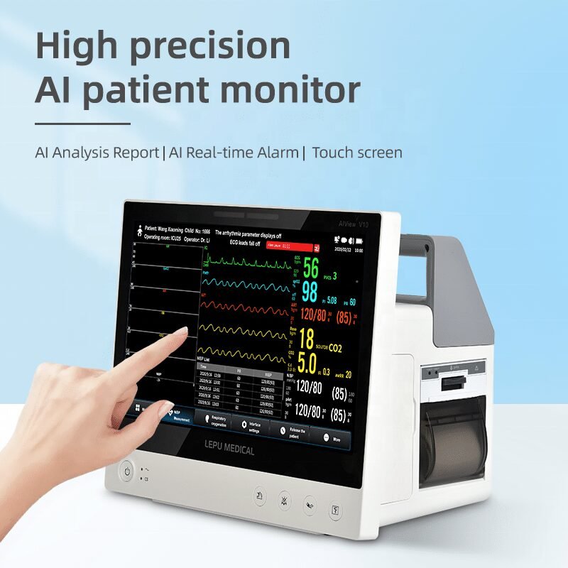 Medical Portable Patient Monitor With Trolley view 2