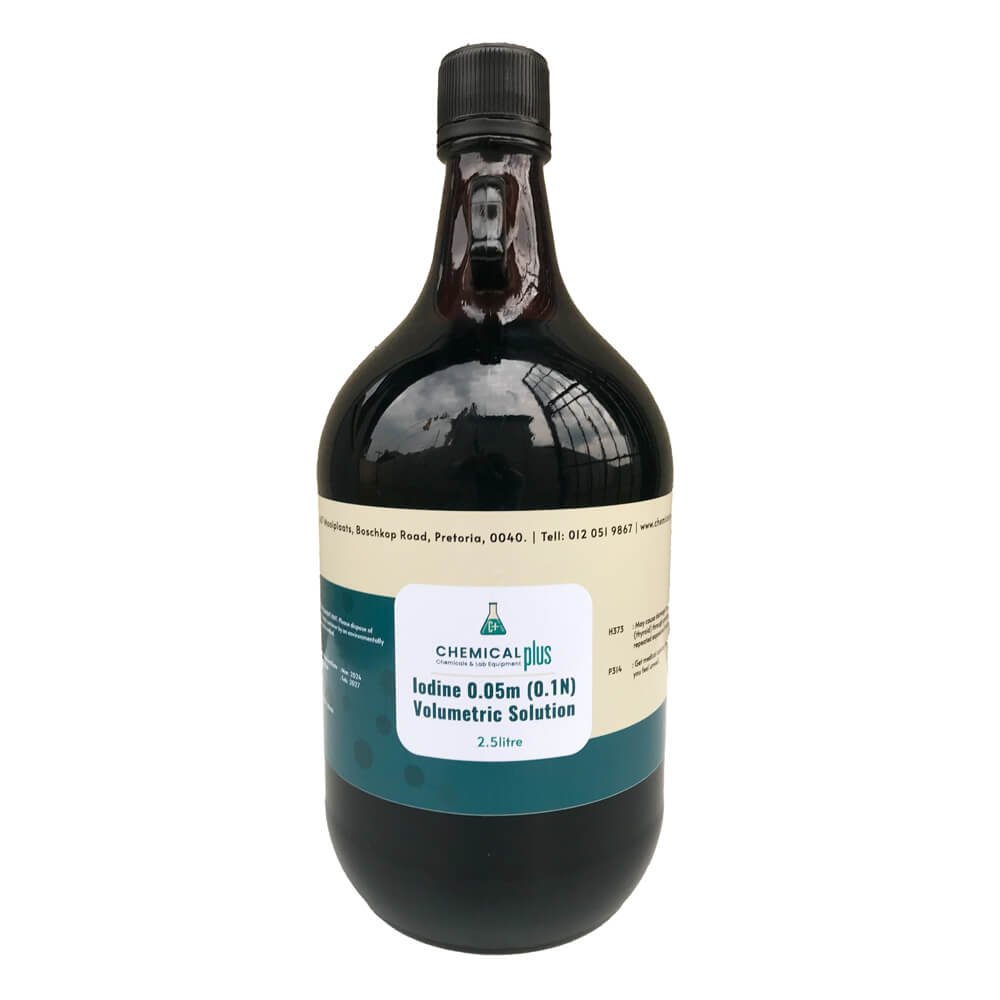 Iodine Solution 0.1N AR, 2.5Lt
