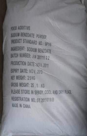 Sodium Benzoate BP, 25Kg