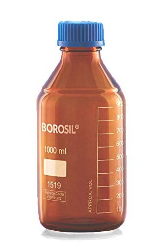 Reagent Bottles, Amber Glass.