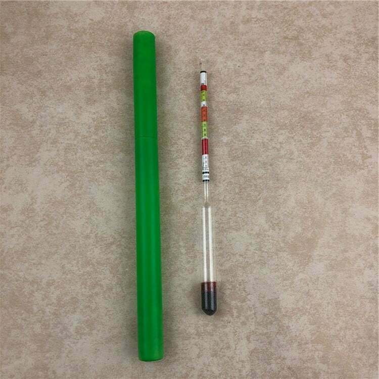 Hydrometer Alcohol Meter Tripple Scale view 2