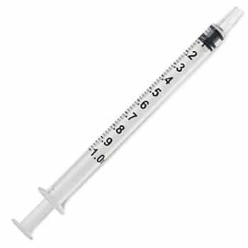 Syringes view 3