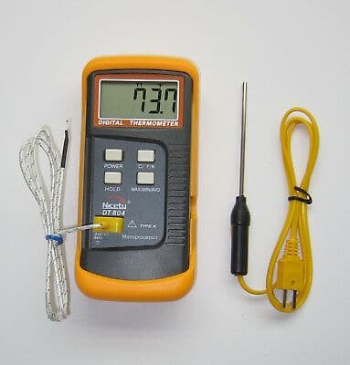 Thermometer/coupleD/Unit-58 to 399*C – Accurate Temperature Measuring Device
