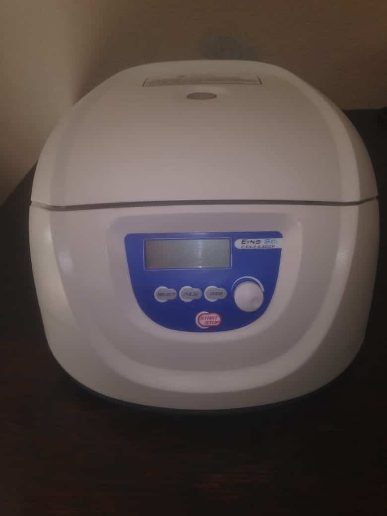 Haematocrit Centrifuge with Timer view 2