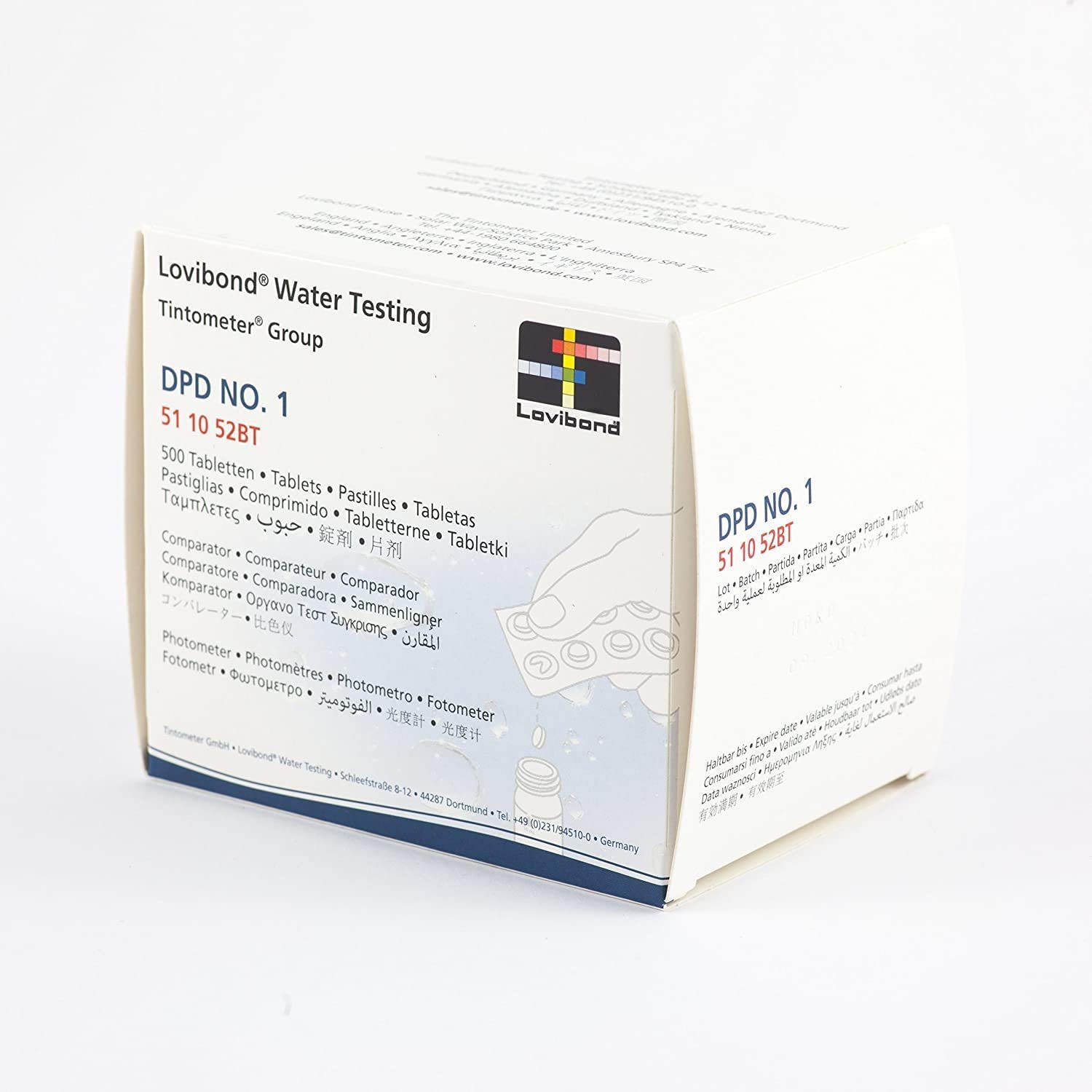 DPD Free Chlorine Tablets No. 1